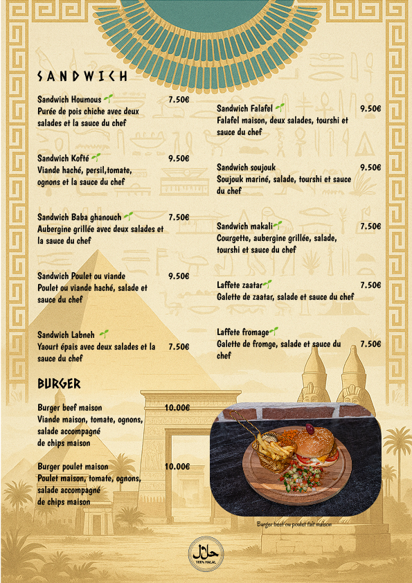 Menu page 3